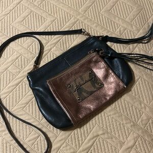 B. MAKOWSKY genuine leather, buttery soft crossbody bag